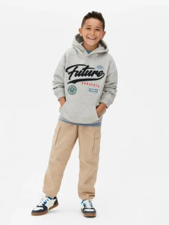 Niños Primark Sudaderas Con Y Sin Capucha|Sudadera De Bouclé Con Capucha «Future Projects»