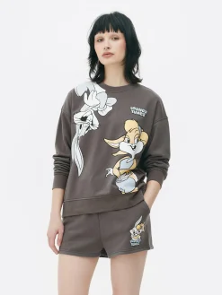Mujer Primark Sudaderas Con Y Sin Capucha|Sudadera De Bugs Bunny De Looney Tunes A Juego