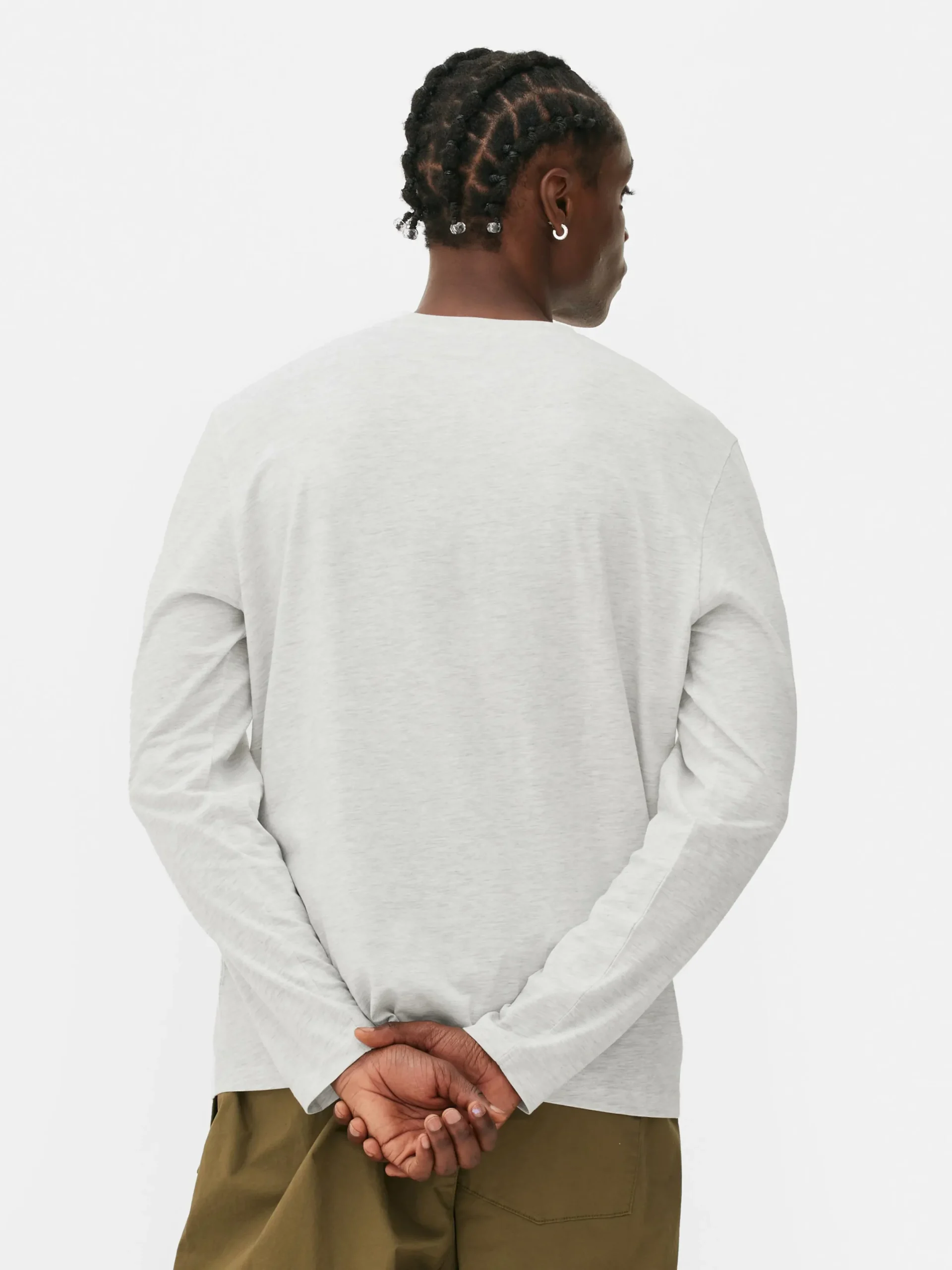 Hombre Primark Tops Y Camisetas|Sudadera De Cuello Redondo