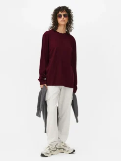 Hombre Primark Tops Y Camisetas|Sudadera De Cuello Redondo