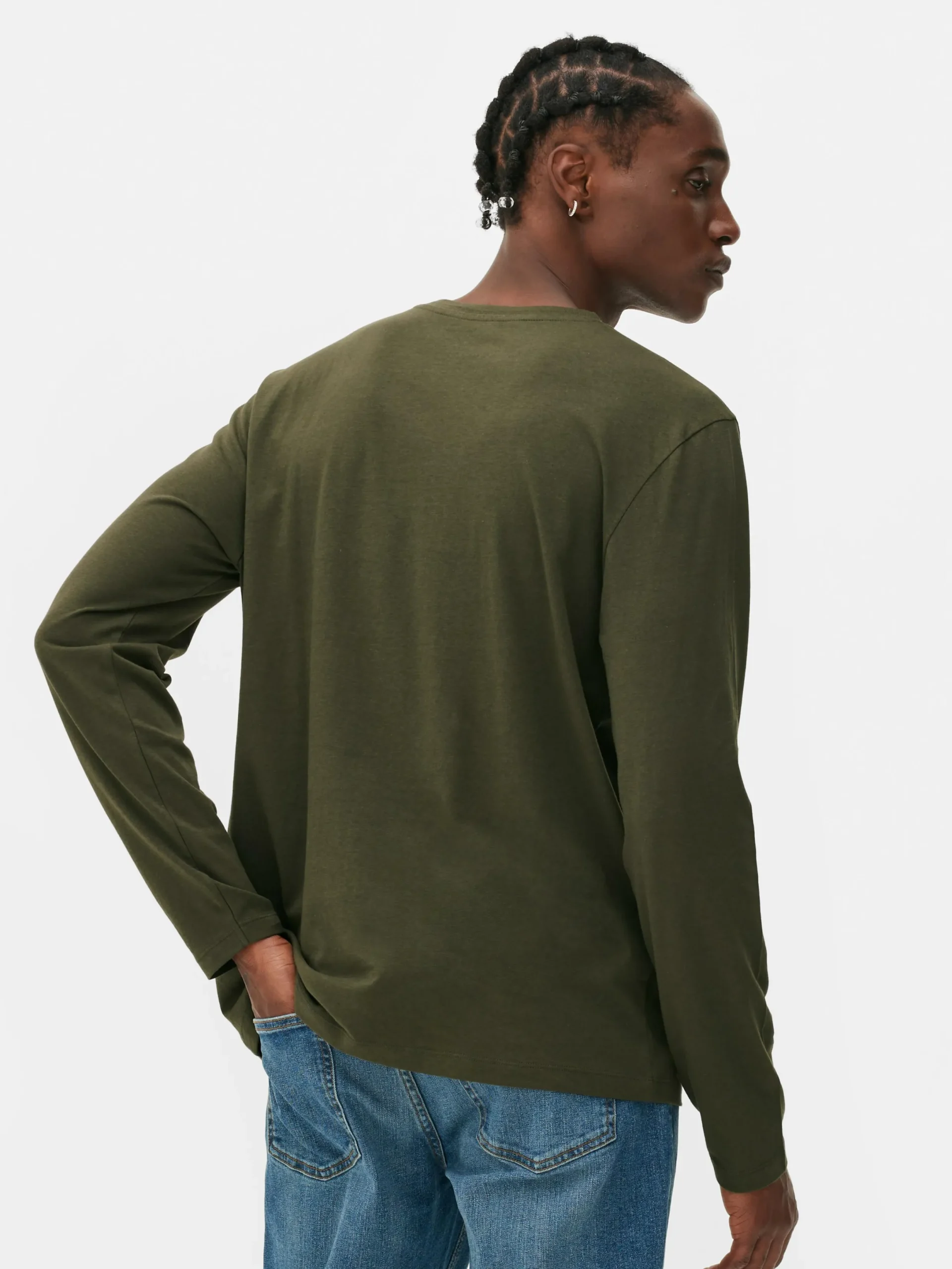 Hombre Primark Tops Y Camisetas|Sudadera De Cuello Redondo