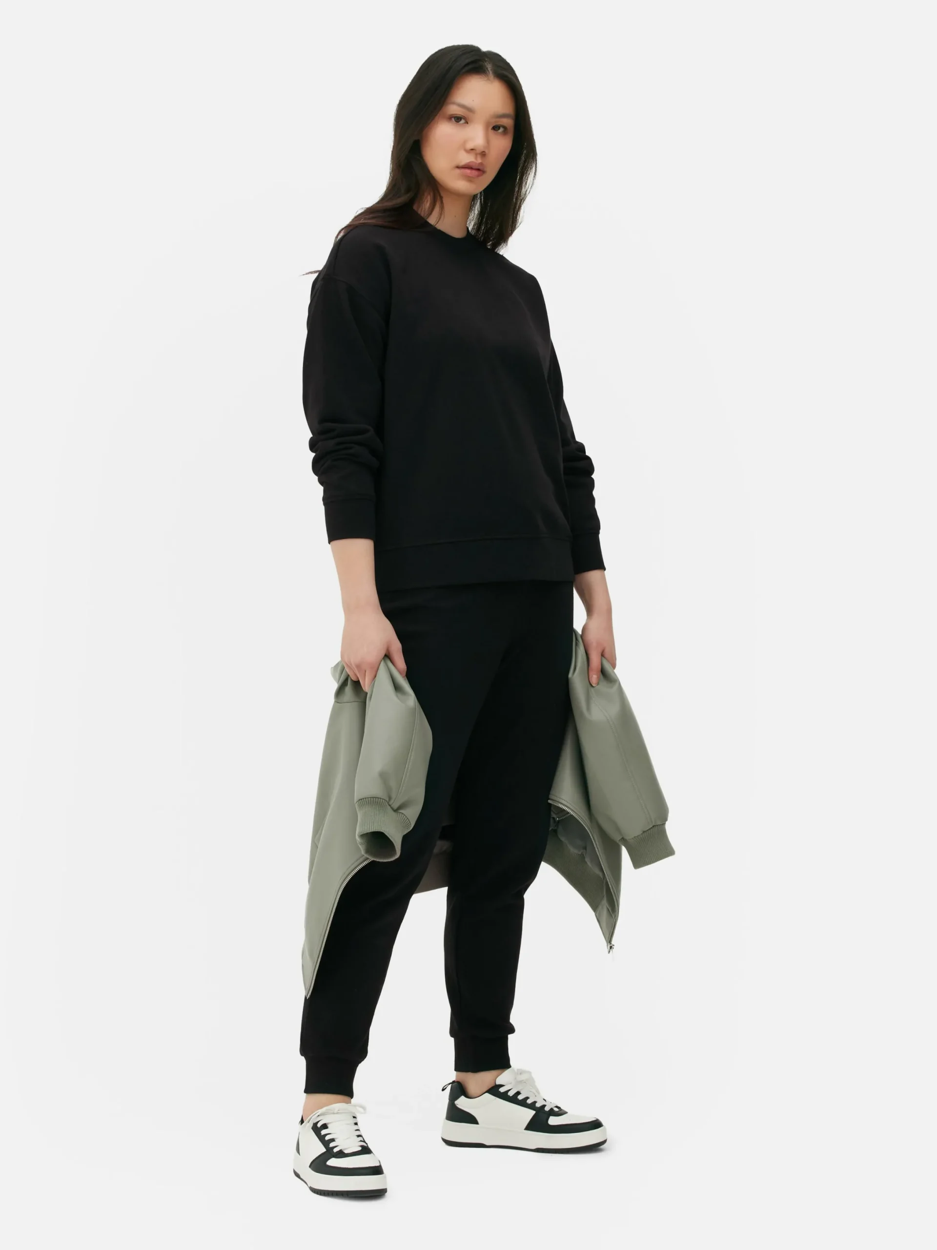 Mujer Primark Sudaderas Con Y Sin Capucha|Sudadera De Cuello Redondo