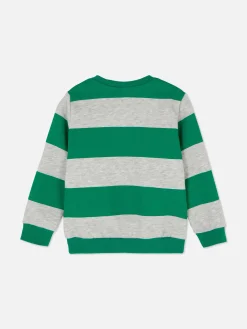 Niños Primark Sudaderas Con Y Sin Capucha|Sudadera De Cuello Redondo A Rayas De Mickey Mouse