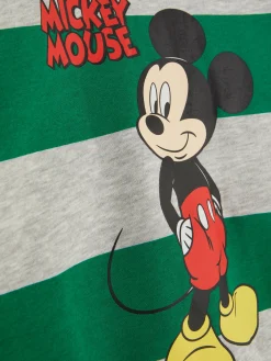 Niños Primark Sudaderas Con Y Sin Capucha|Sudadera De Cuello Redondo A Rayas De Mickey Mouse