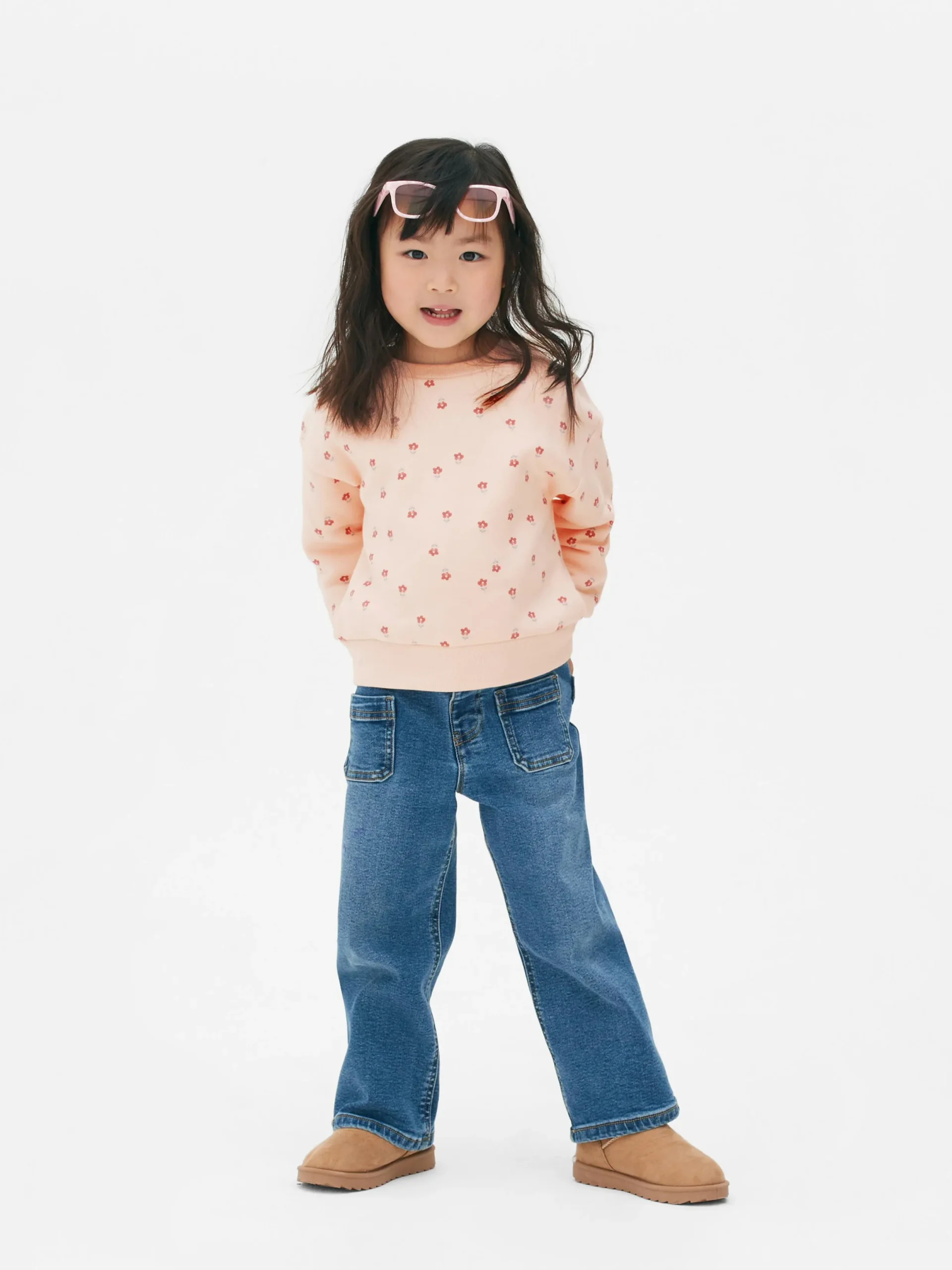 Niños Primark Sudaderas Con Y Sin Capucha|Sudadera De Cuello Redondo Con Estampado Gráfico