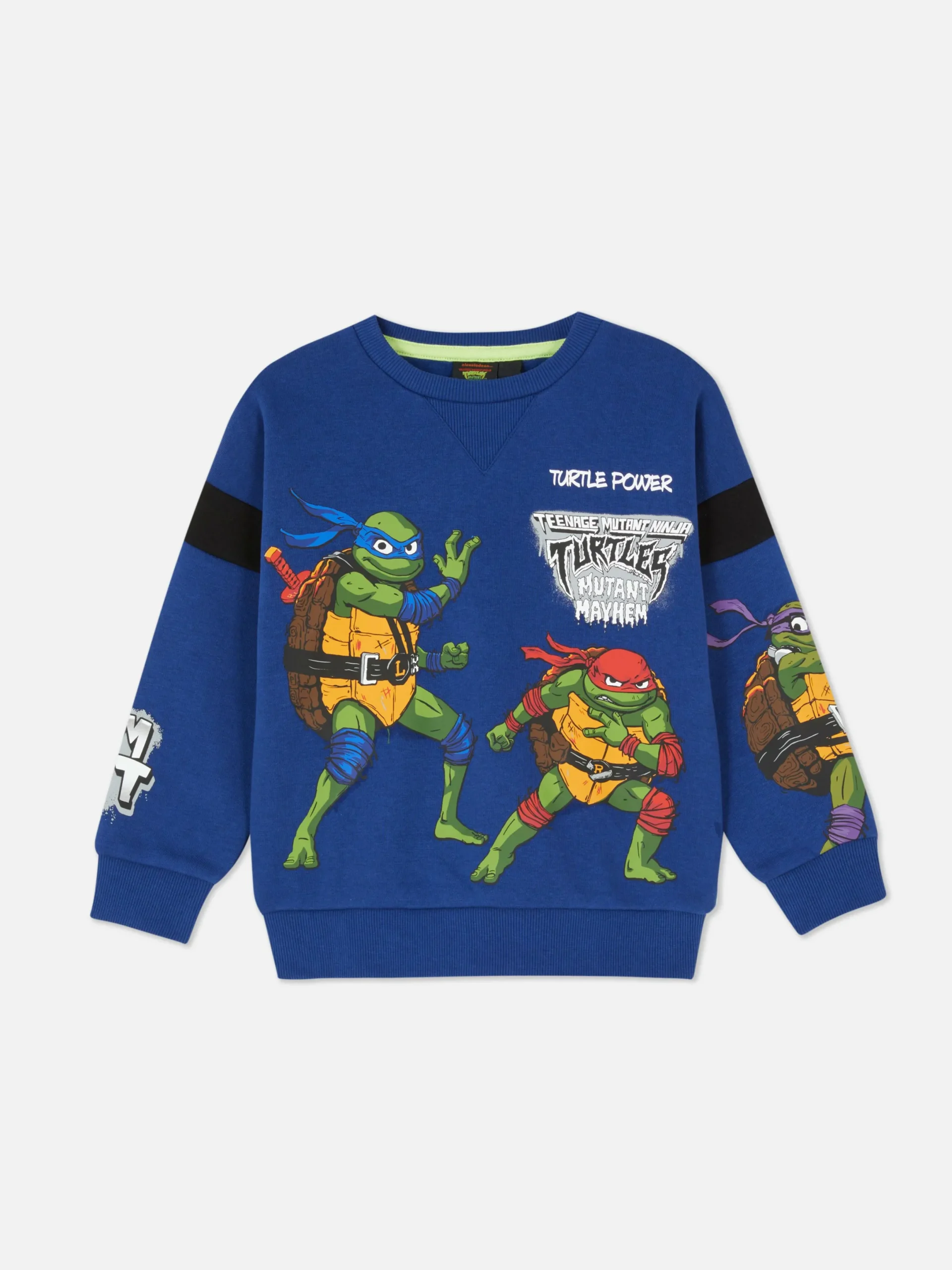 Niños Primark Sudaderas Con Y Sin Capucha|Sudadera De Cuello Redondo De Las Tortugas Ninja