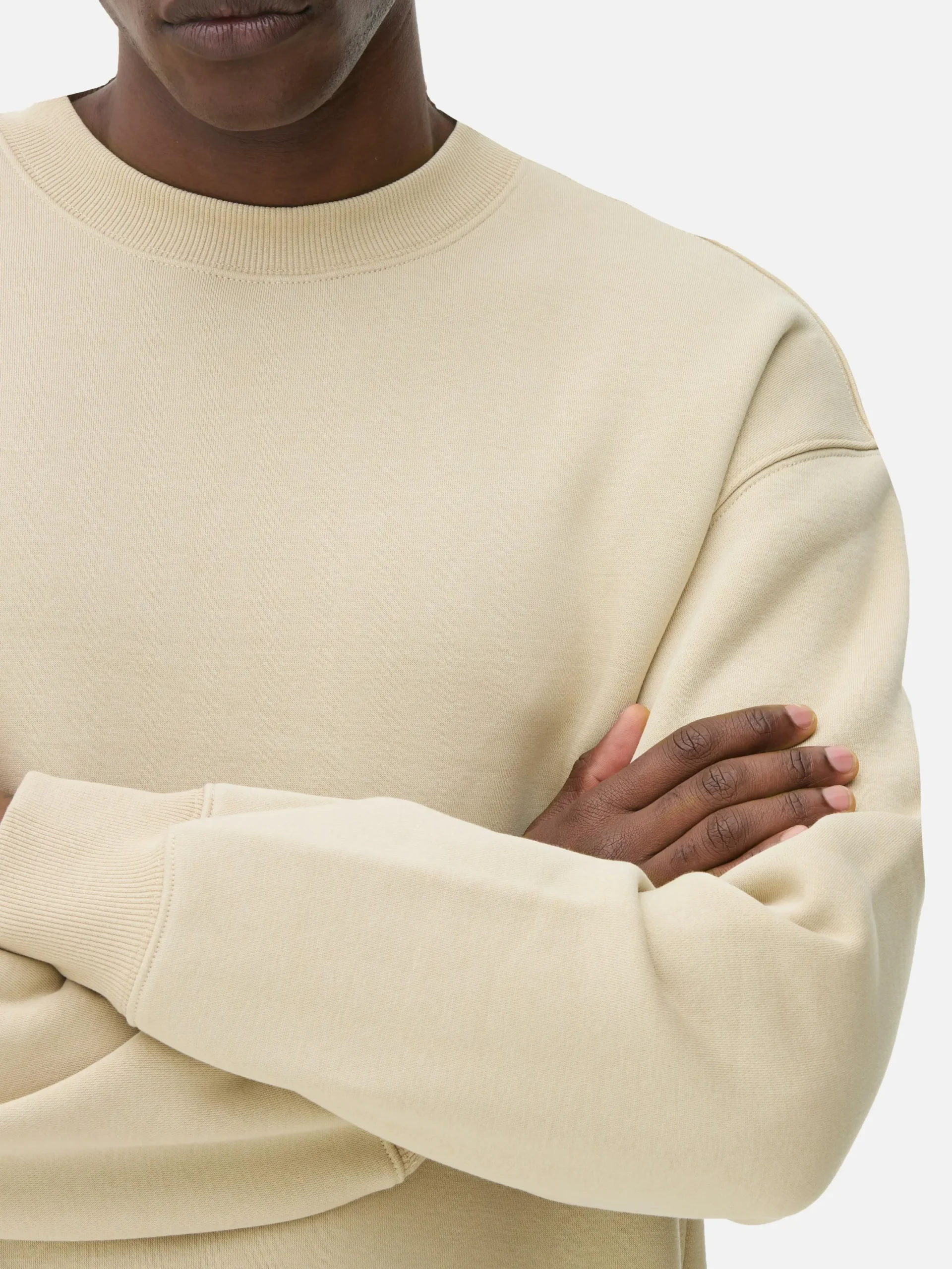 Hombre Primark Sudaderas Con Y Sin Capucha|Sudadera De Cuello Redondo Extragrande