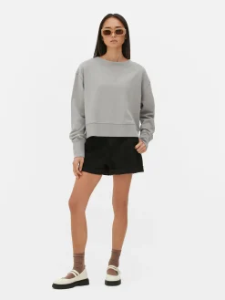 Mujer Primark Ropa De Gimnasio Y Deportiva|Sudaderas Con Y Sin Capucha|Sudadera De Cuello Redondo Y De Corte Cuadrado