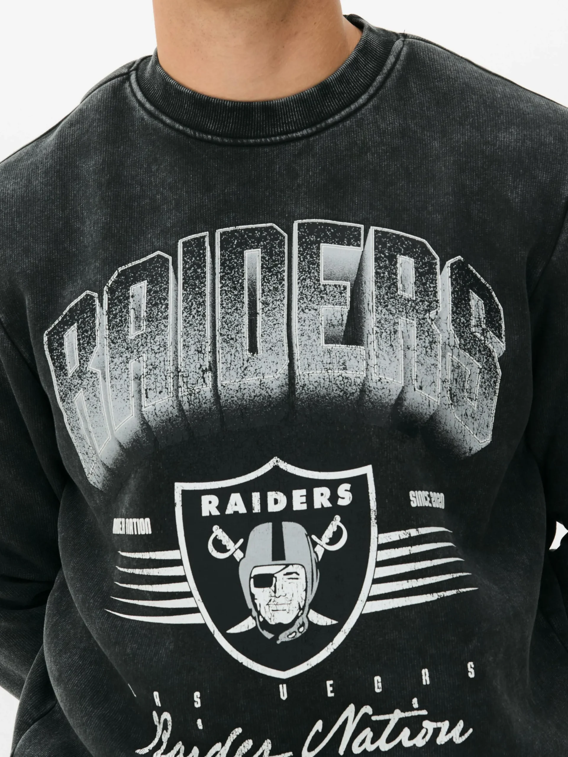 Hombre Primark Camisetas Y Sudaderas Con Estampado Gráfico|Sudaderas Con Y Sin Capucha|Sudadera De Las Vegas Raiders De La NFL