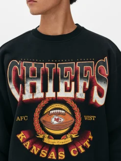 Hombre Primark Sudaderas Con Y Sin Capucha|Camisetas Y Sudaderas Con Estampado Gráfico|Sudadera De Los Kansas City Chiefs De La NFL