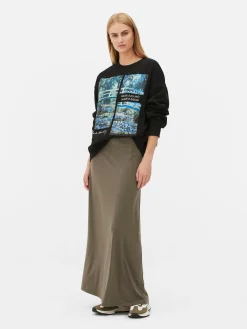 Mujer Primark Sudaderas Con Y Sin Capucha|Sudadera De Los Nenúfares De Claude Monet