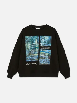 Mujer Primark Sudaderas Con Y Sin Capucha|Sudadera De Los Nenúfares De Claude Monet