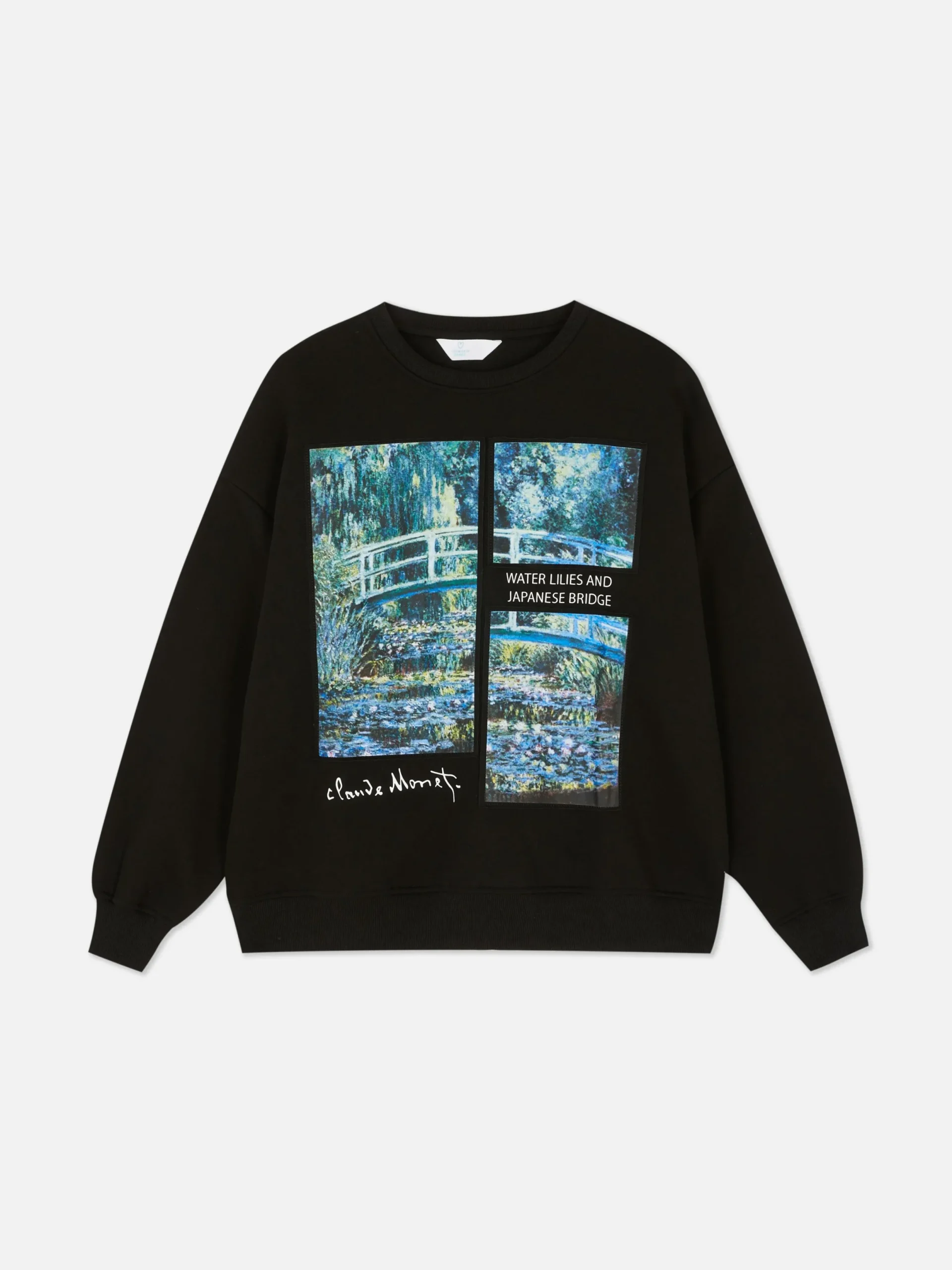 Mujer Primark Sudaderas Con Y Sin Capucha|Sudadera De Los Nenúfares De Claude Monet