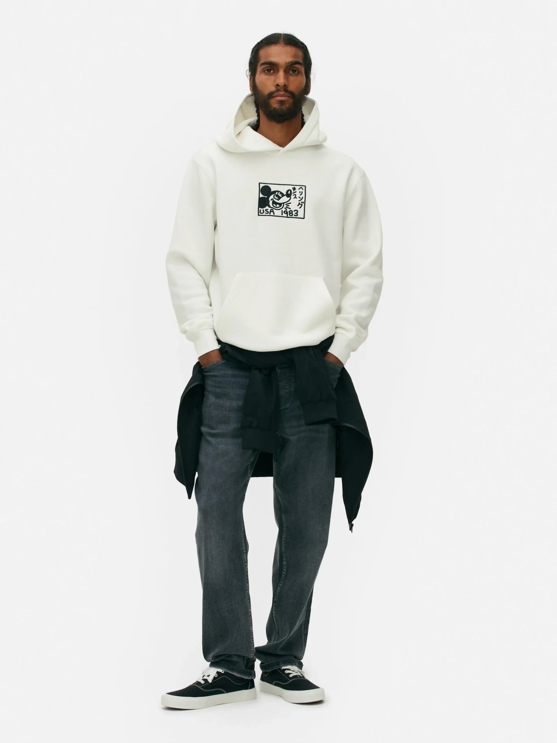 Hombre Primark Camisetas Y Sudaderas Con Estampado Gráfico|Sudaderas Con Y Sin Capucha|Sudadera De Mickey Mouse, Disney, X Keith Haring