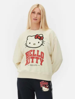 Mujer Primark Sudaderas Con Y Sin Capucha|Sudadera Deportiva Con Estampado De Hello Kitty