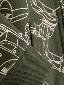 Niños Primark Sudaderas Con Y Sin Capucha|Sudadera Gráfica Con Capucha Y Cremallera