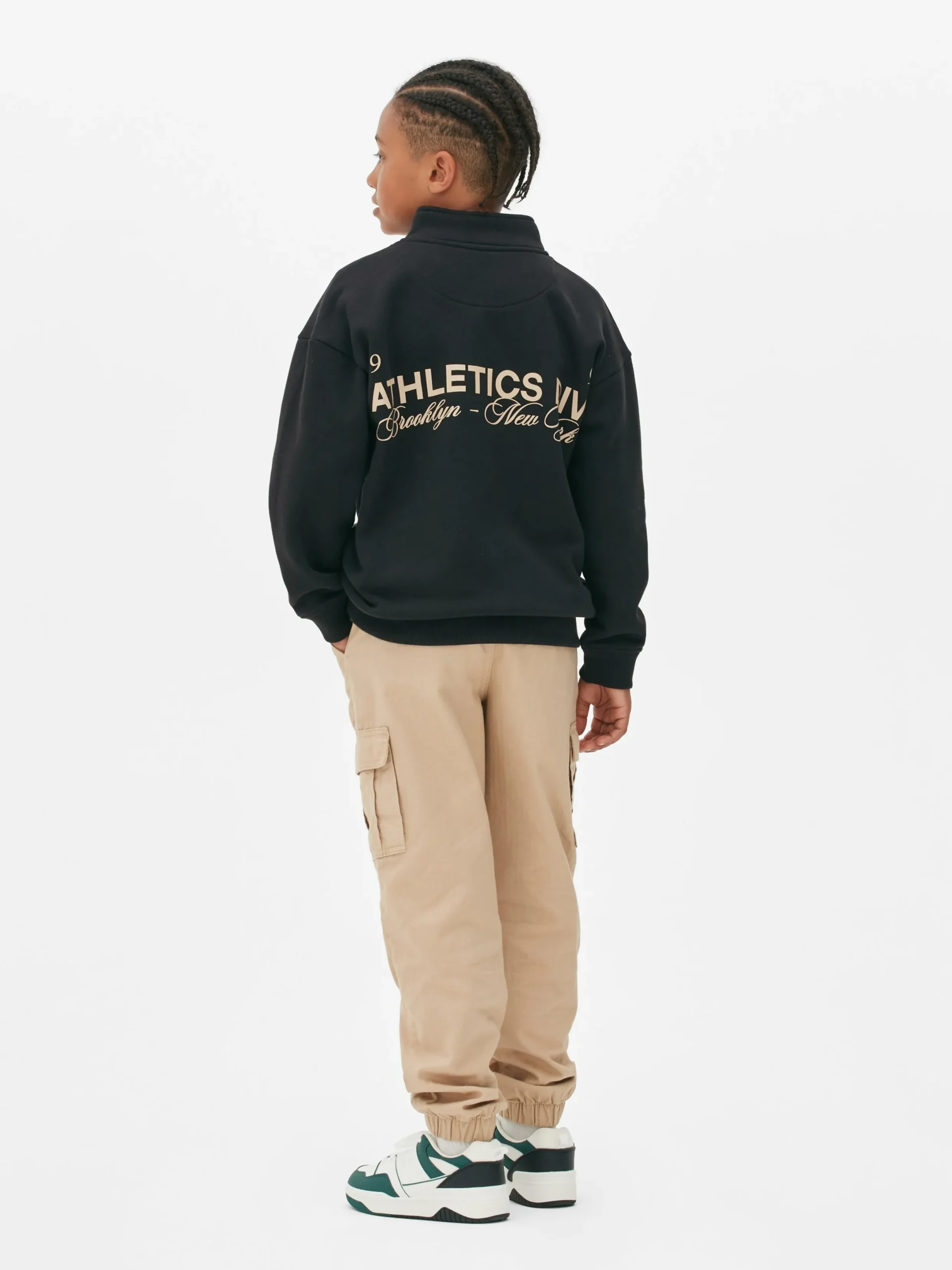 Niños Primark Sudaderas Con Y Sin Capucha|Sudadera Gráfica Con Cuello Chimenea