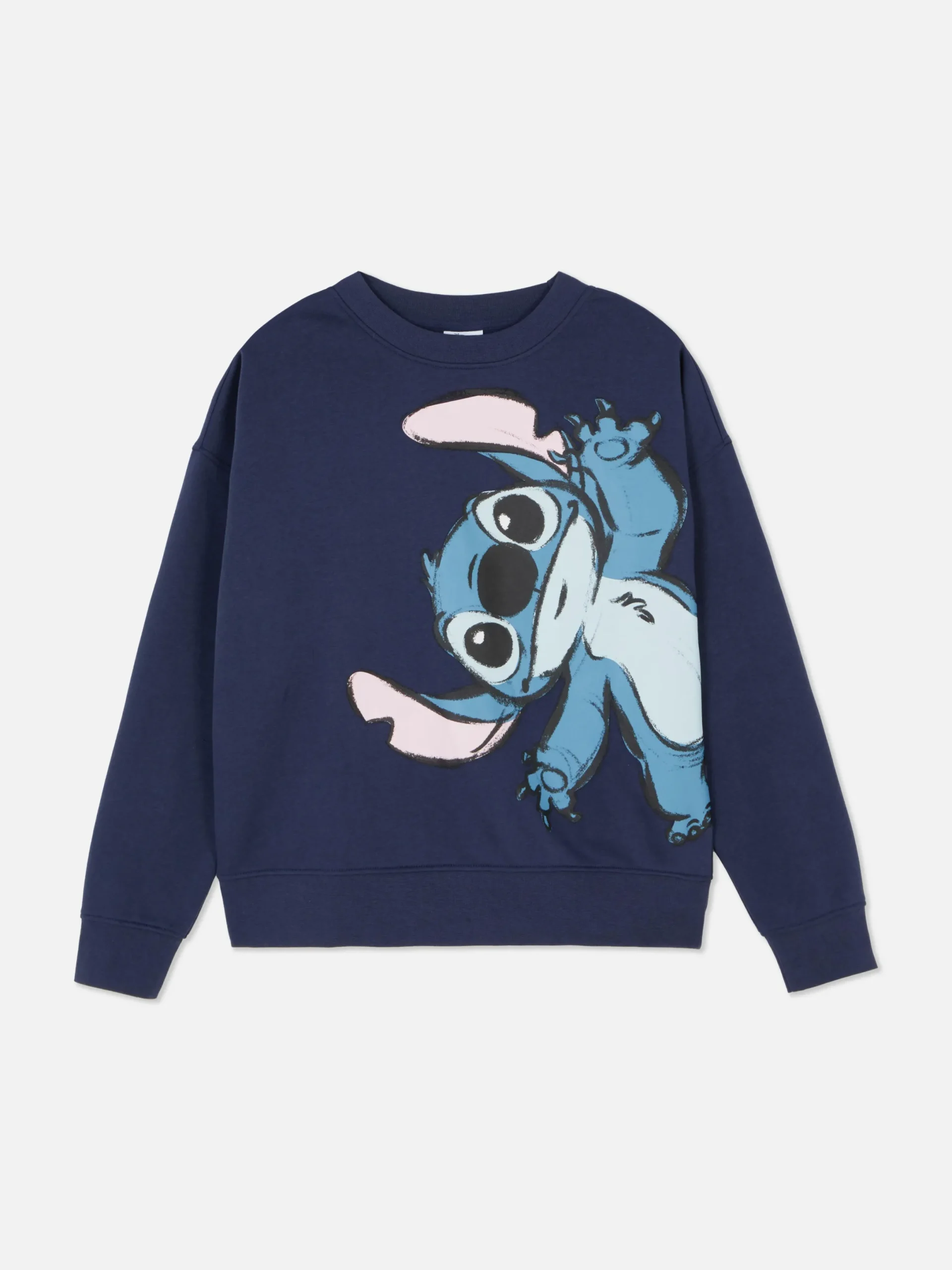 Mujer Primark Sudaderas Con Y Sin Capucha|Sudadera Holgada De Stitch De Disney