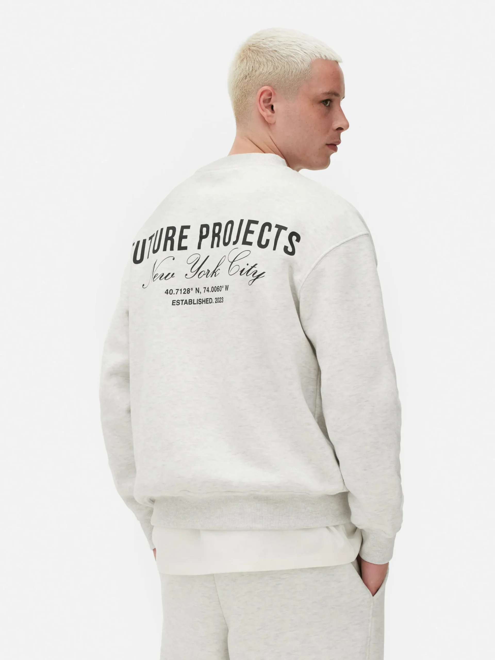 Hombre Primark Sudaderas Con Y Sin Capucha|Sudadera «New York City» De Future Projects