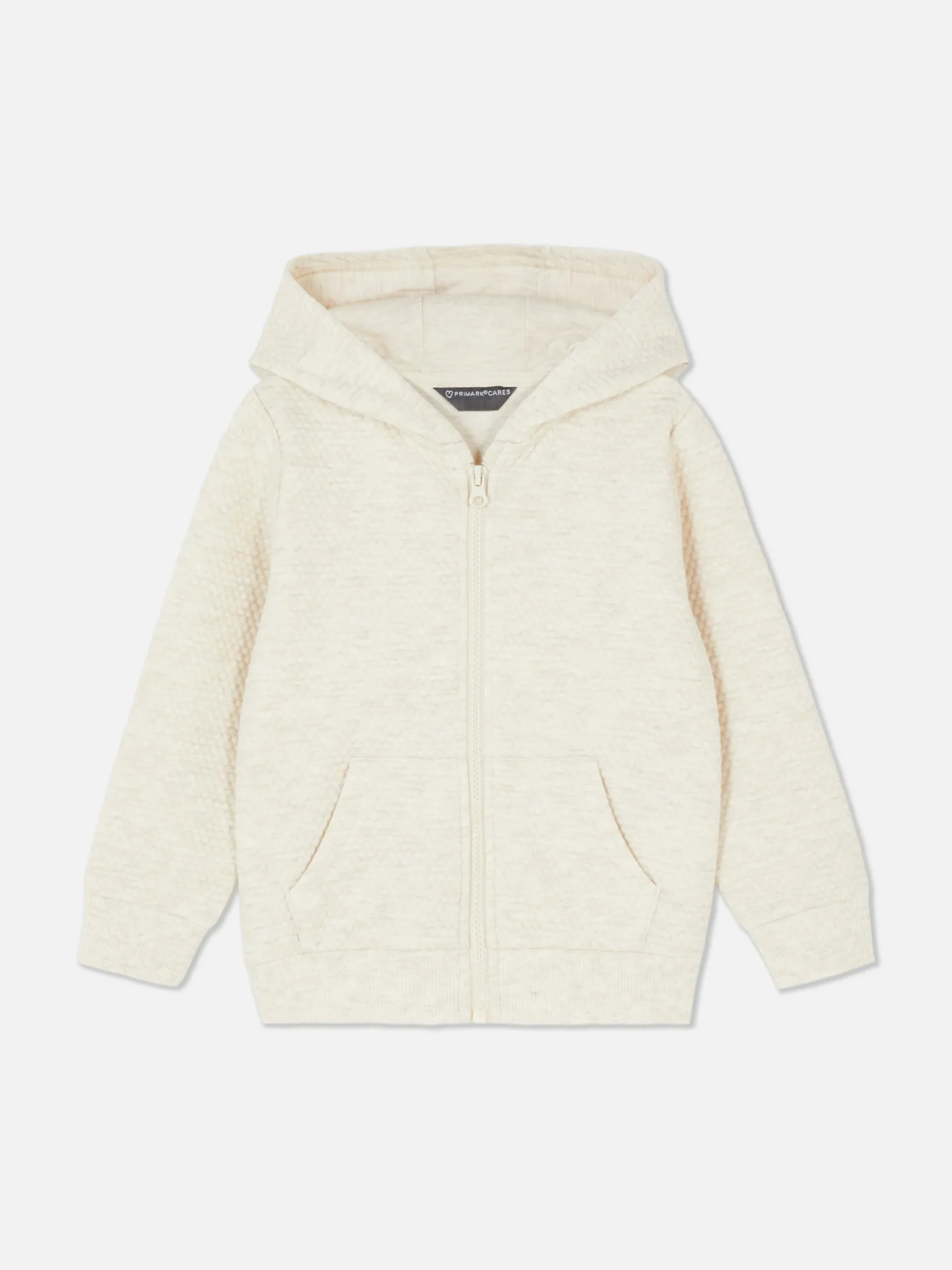 Niños Primark Sudaderas Con Y Sin Capucha|Sudadera Texturizada Con Capucha Y Cremallera