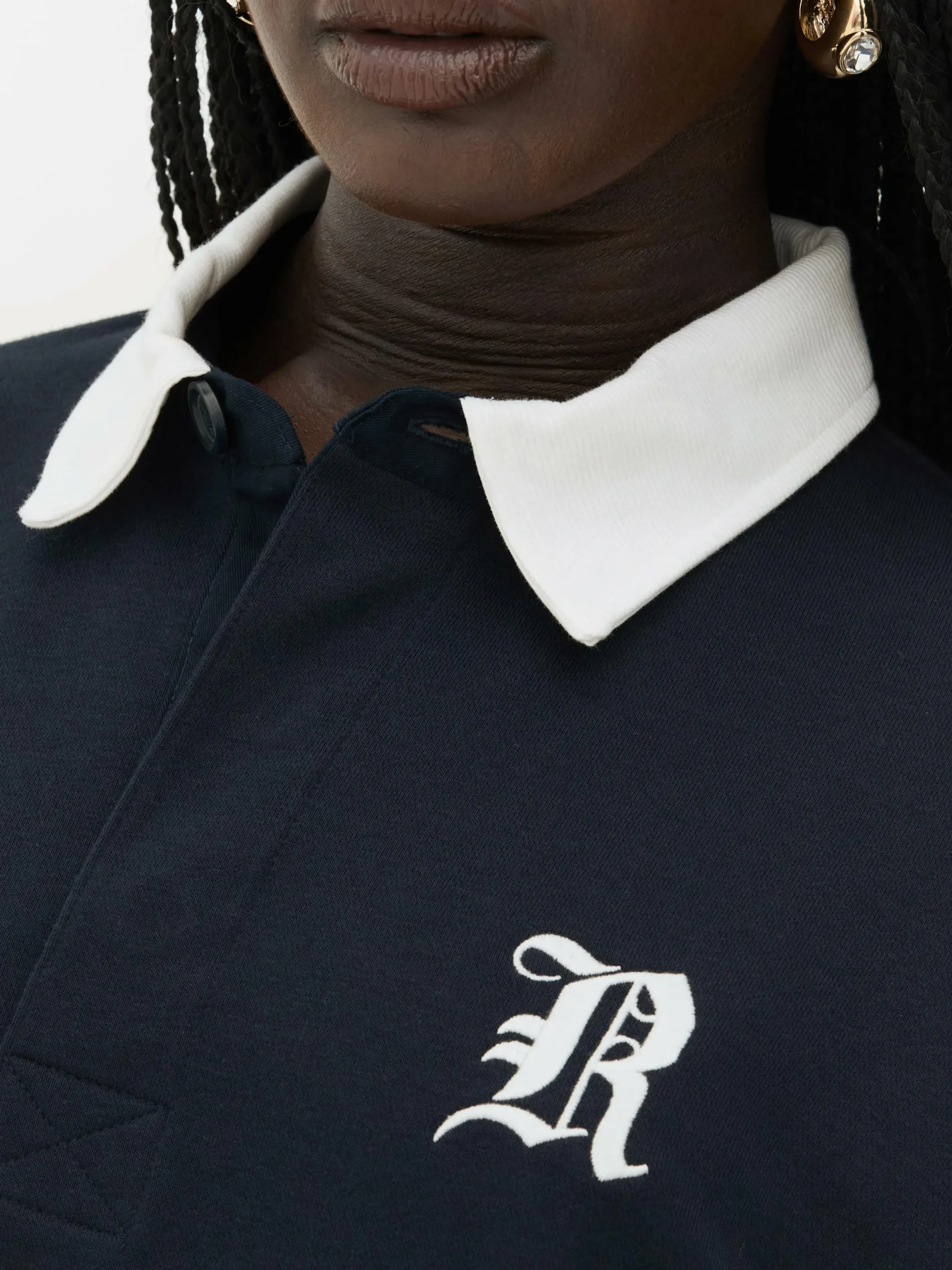 Mujer Primark Tops Y Camisetas|Sudadera Tipo Polo Extragrande De Rita Ora