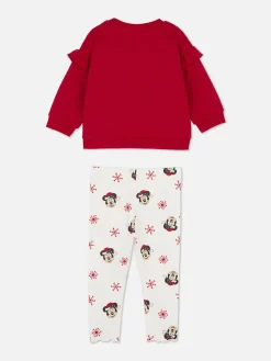 Primark Conjuntos Y Sets|Sudadera Y Leggings Navideños A Juego Disney