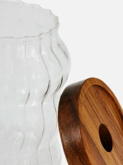 Primark Menaje|Tarro De Vidrio Estriado