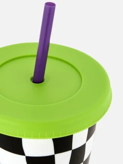 Primark Decoración Y Regalos De Halloween|Bitelchús|Taza Con Pajita Y Motivo De Bitelchús