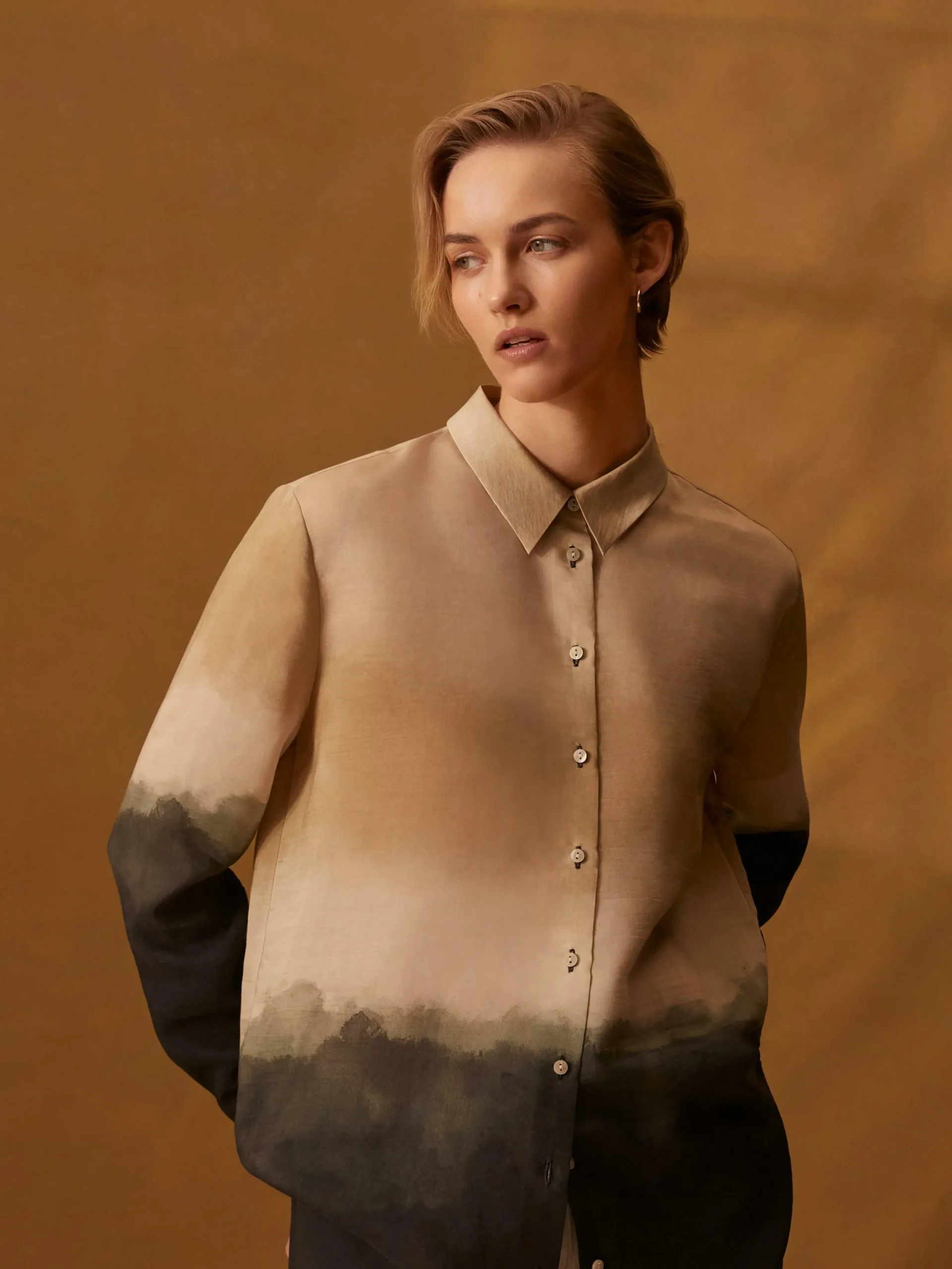 Mujer Primark Camisas Y Blusas|The Edit Ombré Relaxed Fit Shirt