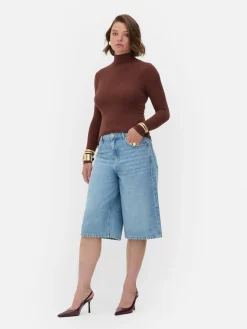 Mujer Primark Tops Y Camisetas|Top De Cuello Vuelto Y Manga Larga De Rita Ora