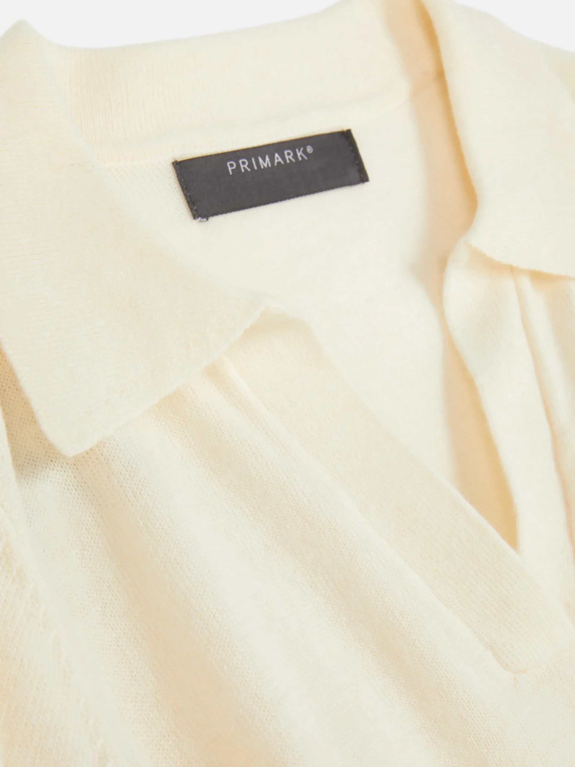 Mujer Primark Jerseys Y Cárdigans|Top De Punto Fino Y Manga Corta Con Cuello