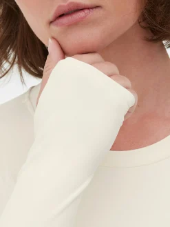 Mujer Primark Ropa De Gimnasio Y Deportiva|Top Deportivo Corto De Manga Larga De Rita Ora