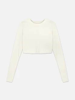 Mujer Primark Ropa De Gimnasio Y Deportiva|Top Deportivo Corto De Manga Larga De Rita Ora