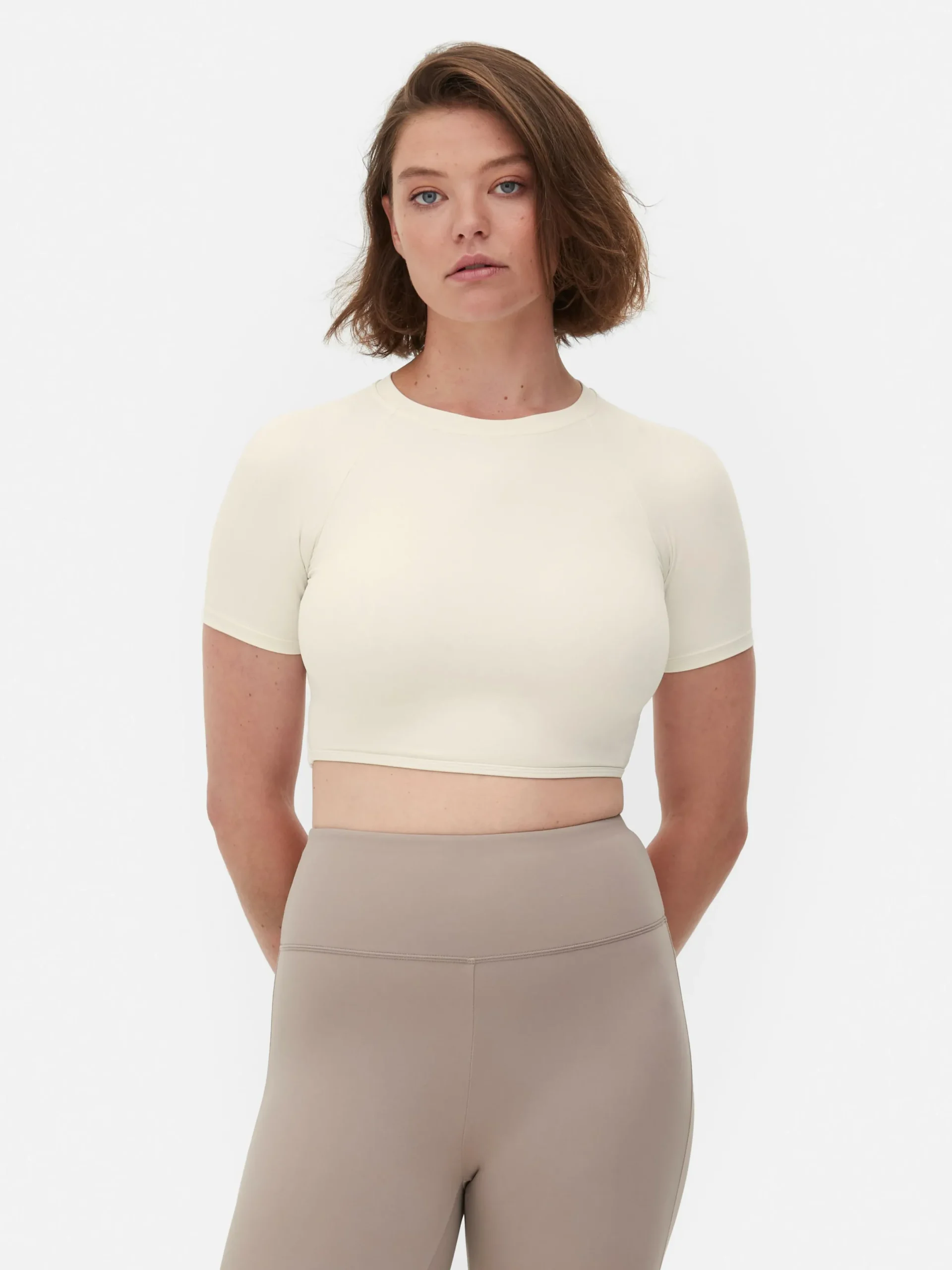 Mujer Primark Ropa De Gimnasio Y Deportiva|Top Deportivo Corto Muy Suave De Rita Ora