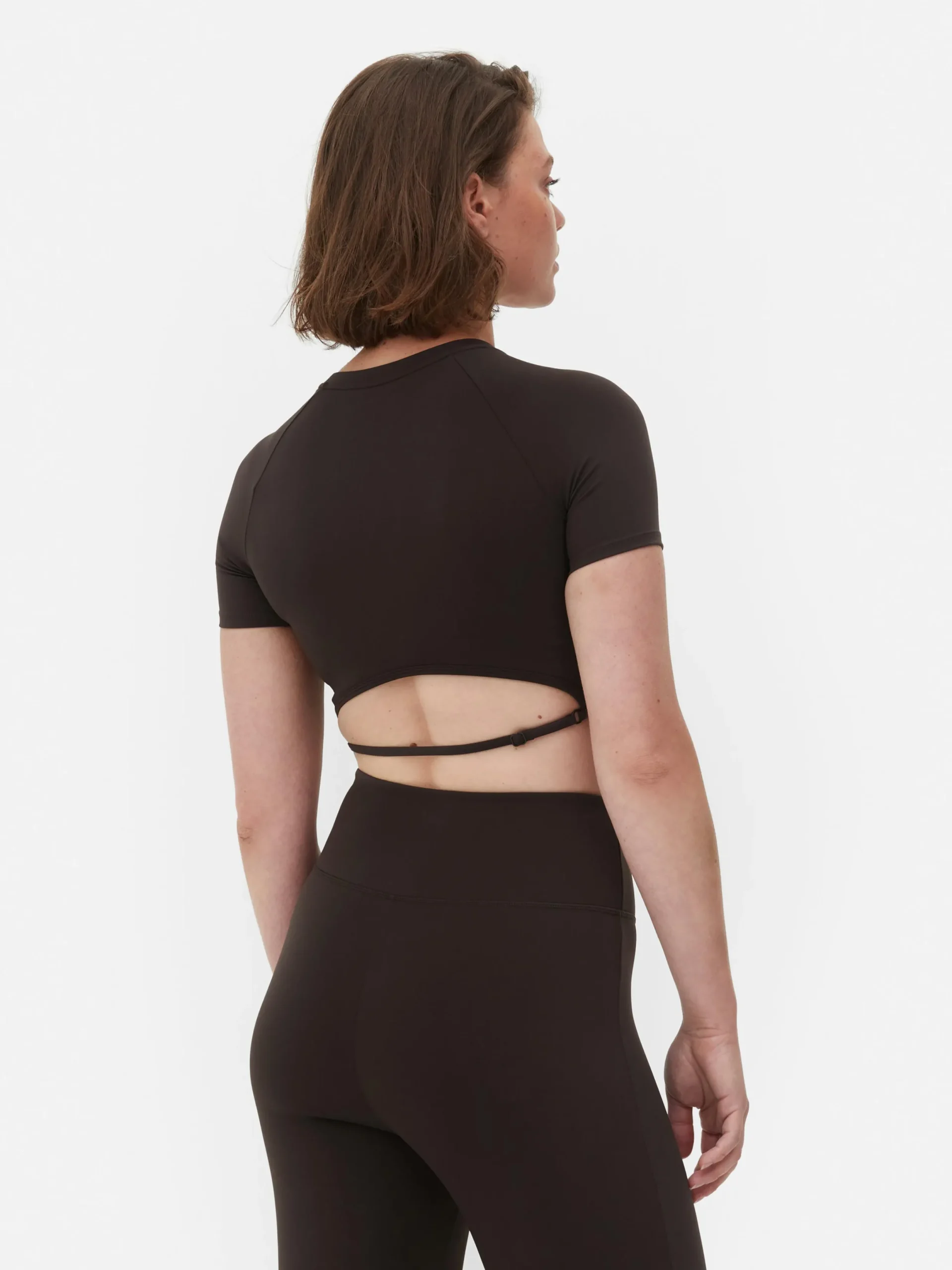 Mujer Primark Ropa De Gimnasio Y Deportiva|Top Deportivo Corto Muy Suave De Rita Ora