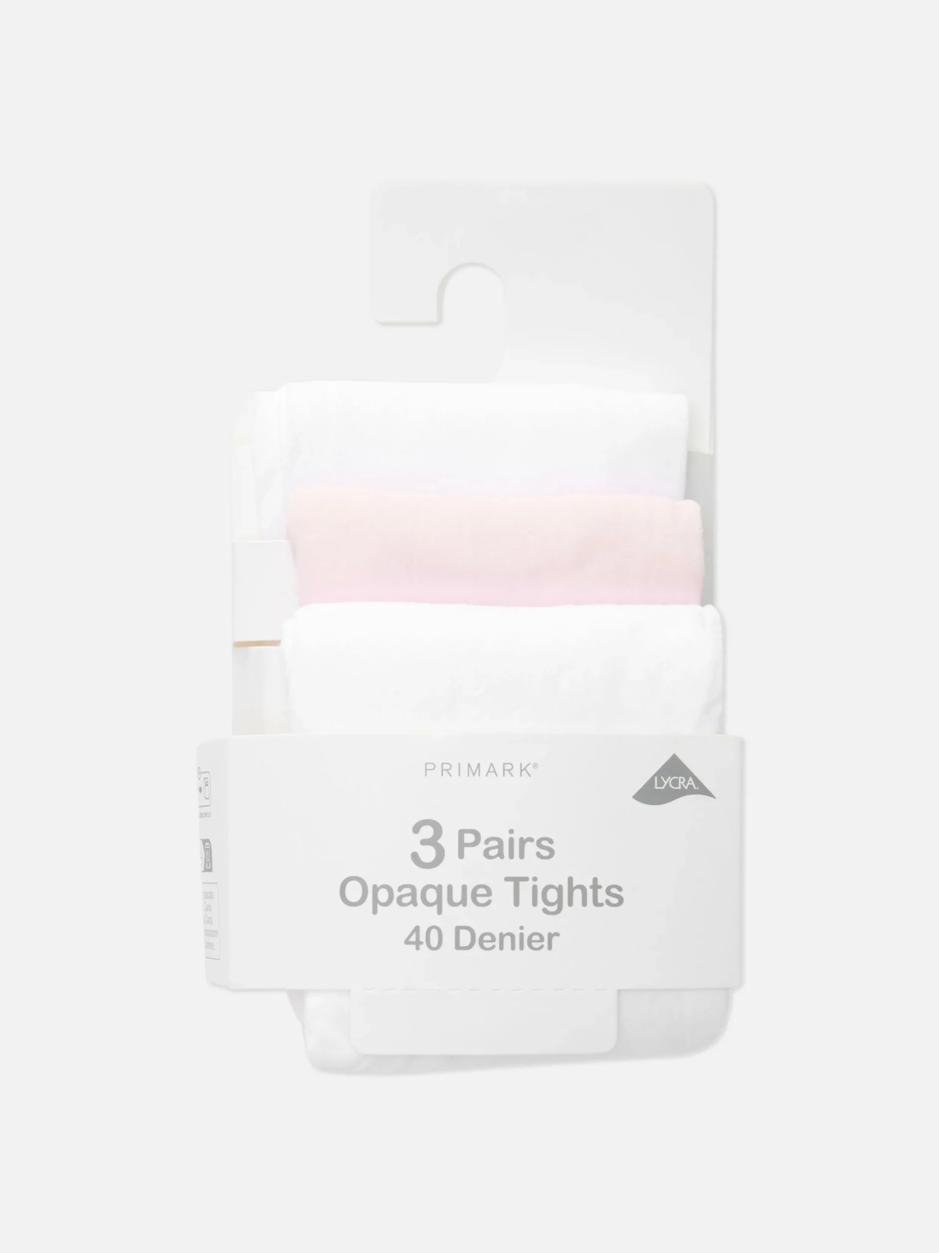 Niños Primark Calcetines Y Medias|Tres Pares De Medias Opacas Surtidas De 40 Deniers
