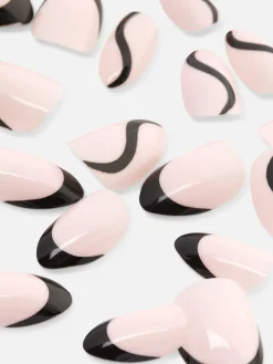 Primark Uñas Postizas|Uñas Postizas Almendradas Brillantes De PS...