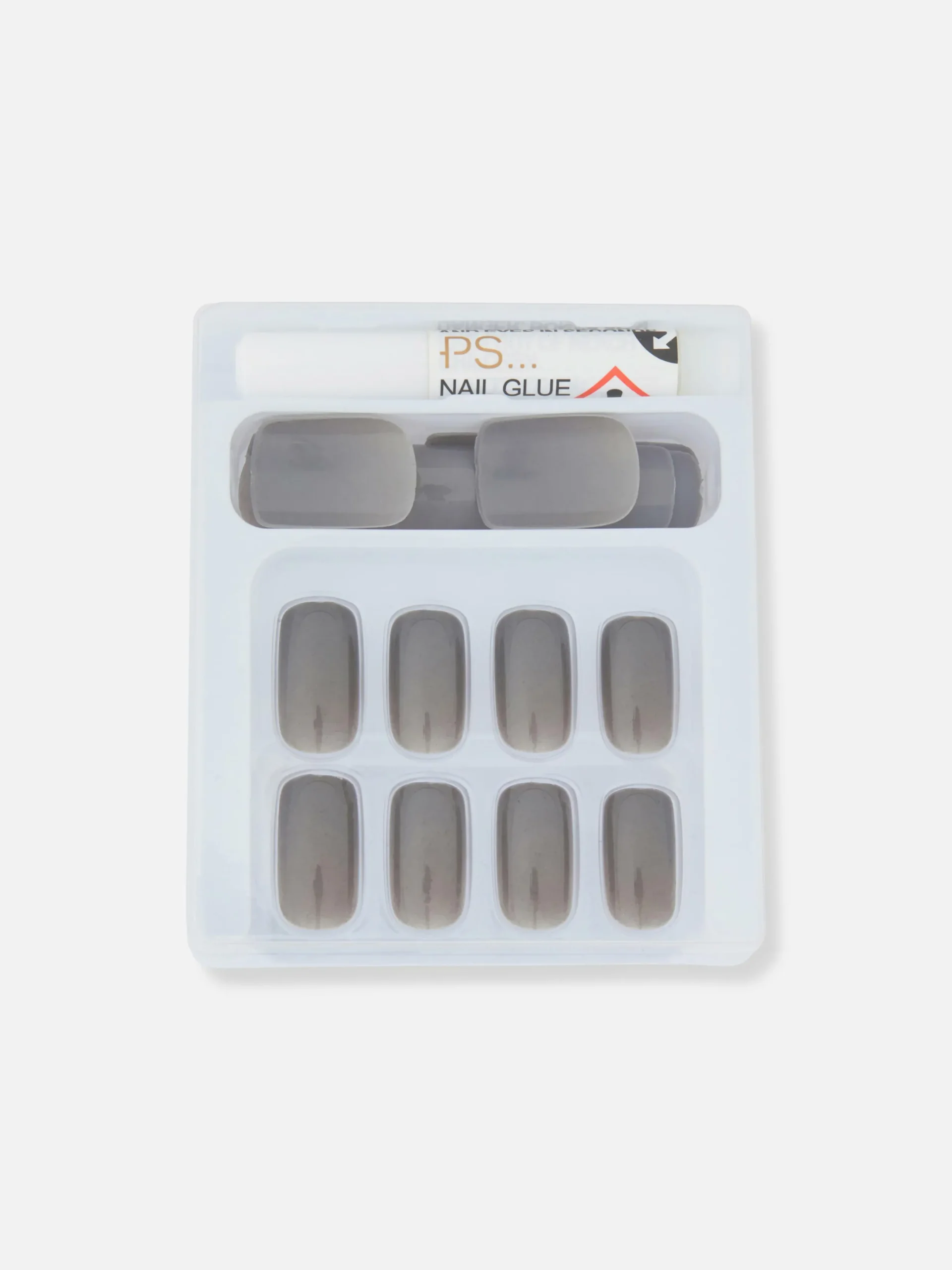 Primark Uñas Postizas|Uñas Postizas Cuadradas Brillantes De PS...