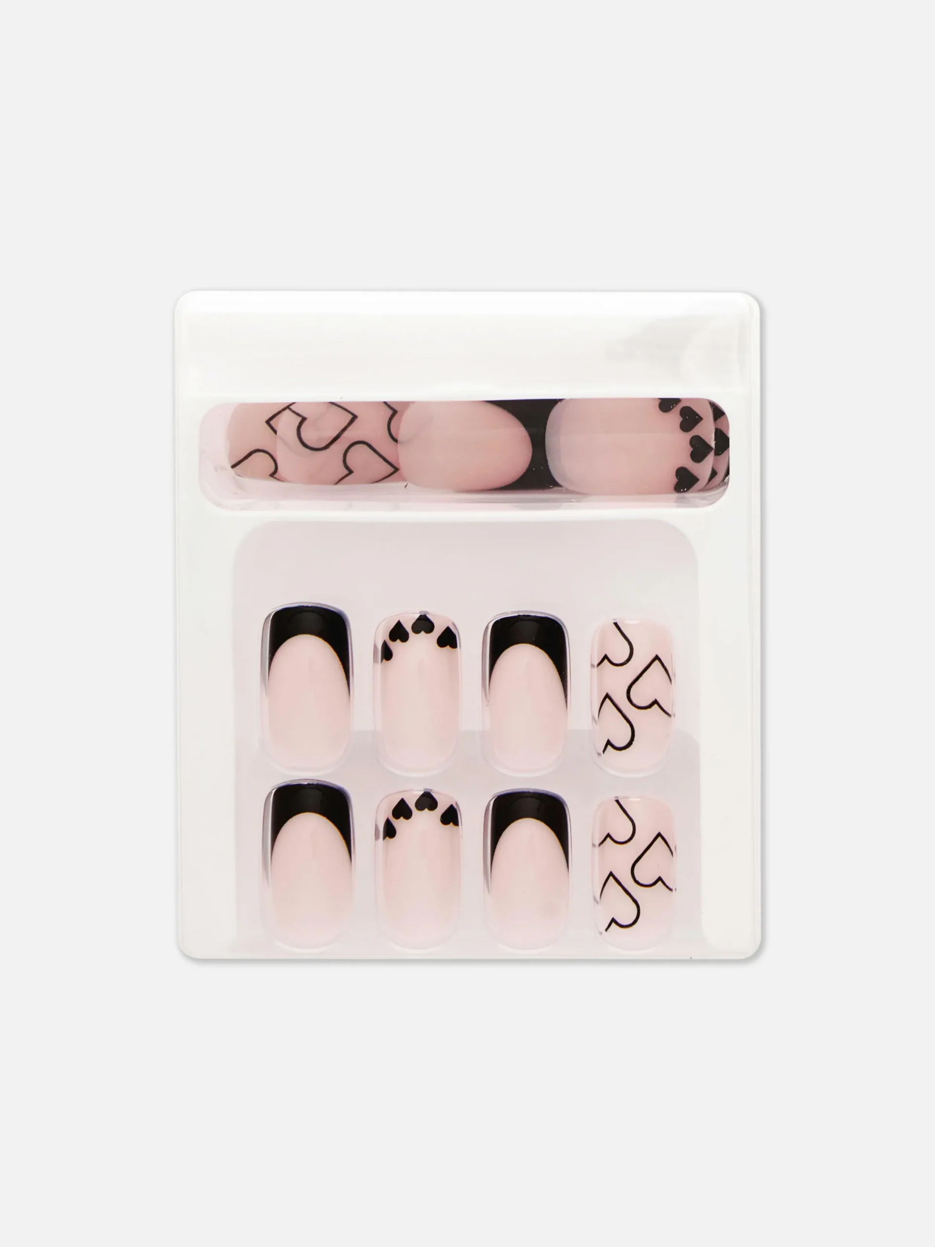 Primark Uñas Postizas|Uñas Postizas Cuadradas Brillantes De PS...