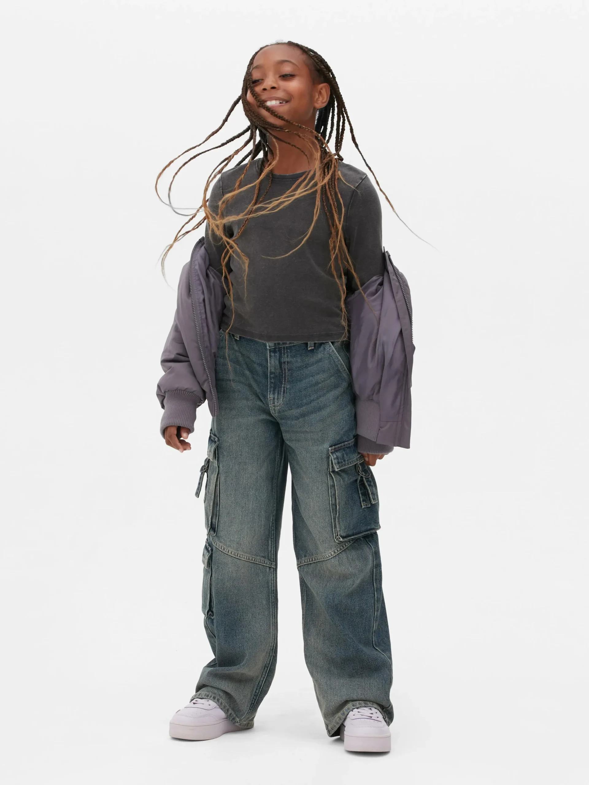 Niños Primark Vaqueros|Vaqueros Cargo Con Efecto Desgastado