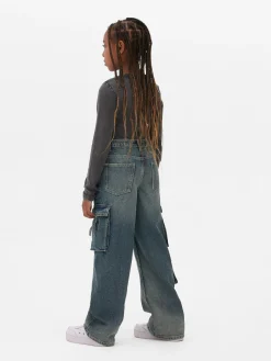 Niños Primark Vaqueros|Vaqueros Cargo Con Efecto Desgastado