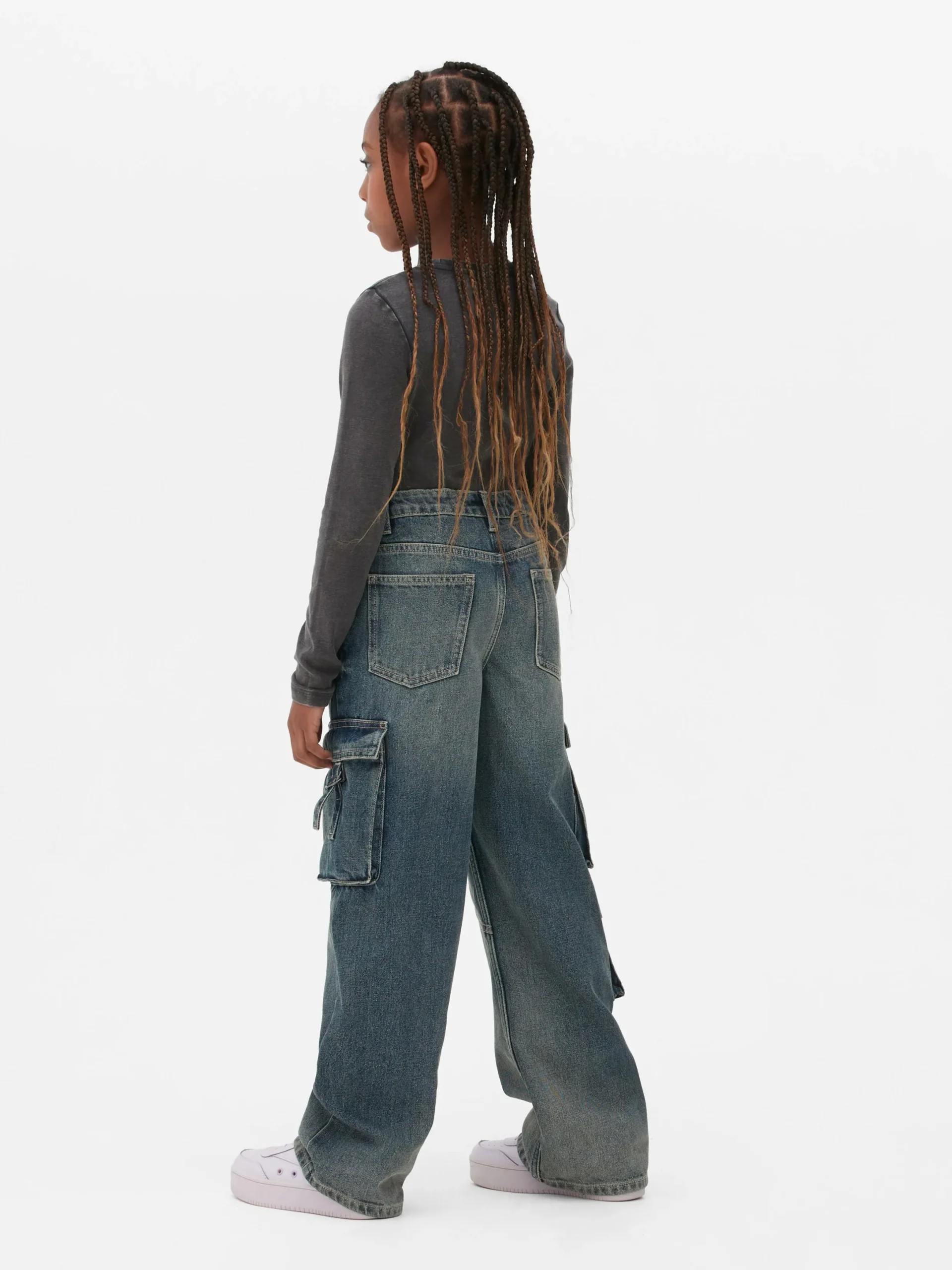 Niños Primark Vaqueros|Vaqueros Cargo Con Efecto Desgastado