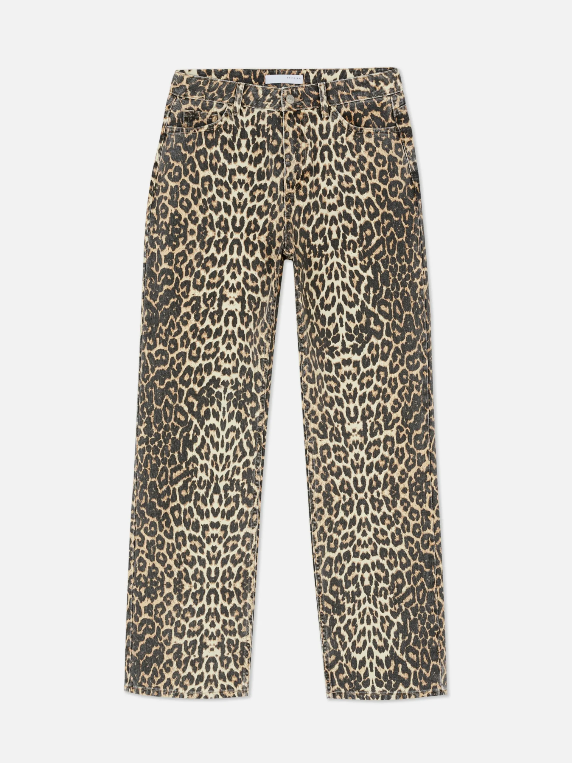 Mujer Primark Vaqueros|Vaqueros Con Estampado De Leopardo