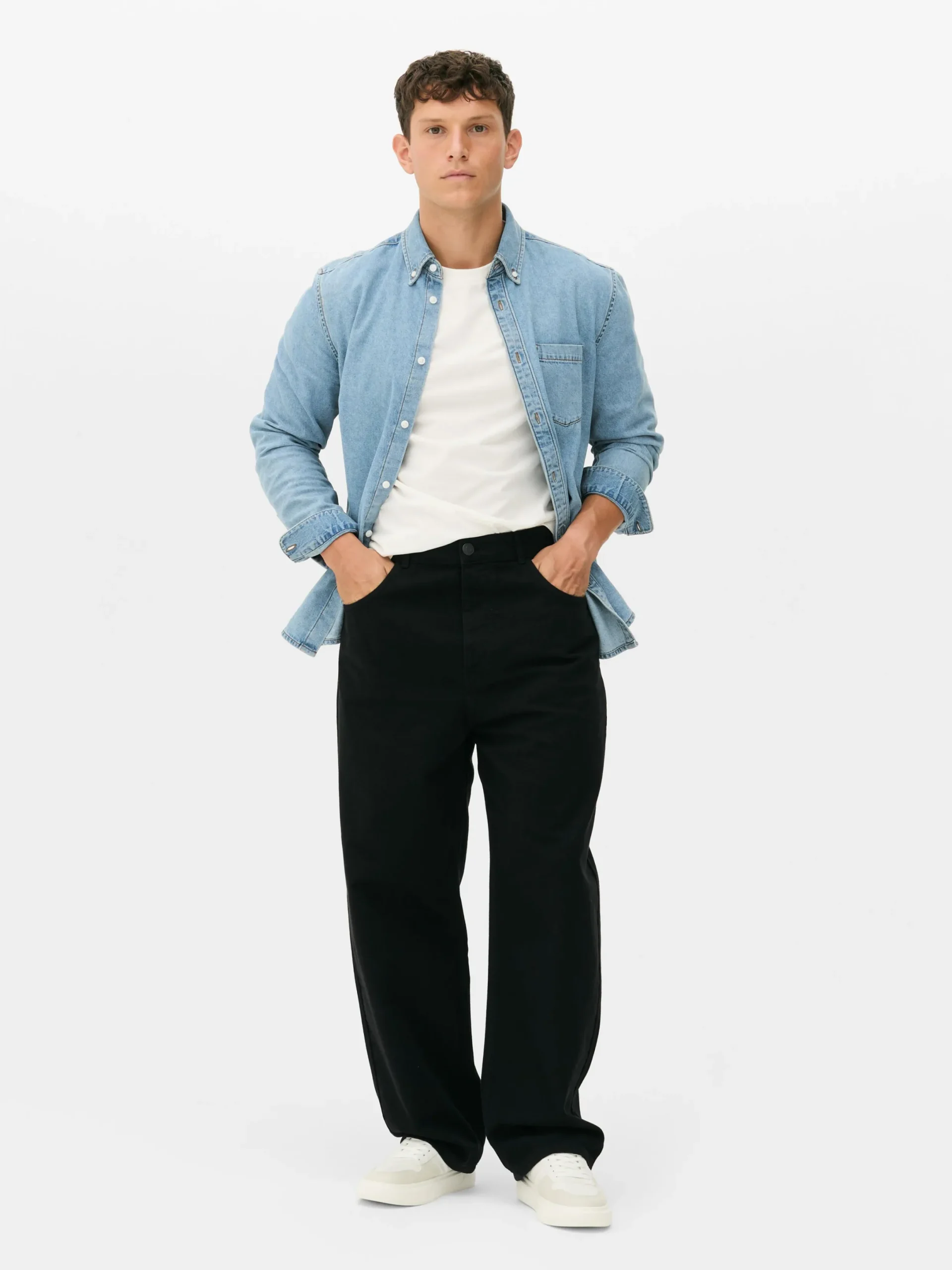 Hombre Primark Vaqueros|Vaqueros De Corte Ancho