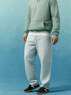 Hombre Primark Vaqueros|Vaqueros De Corte Holgado Y Pernera Recta