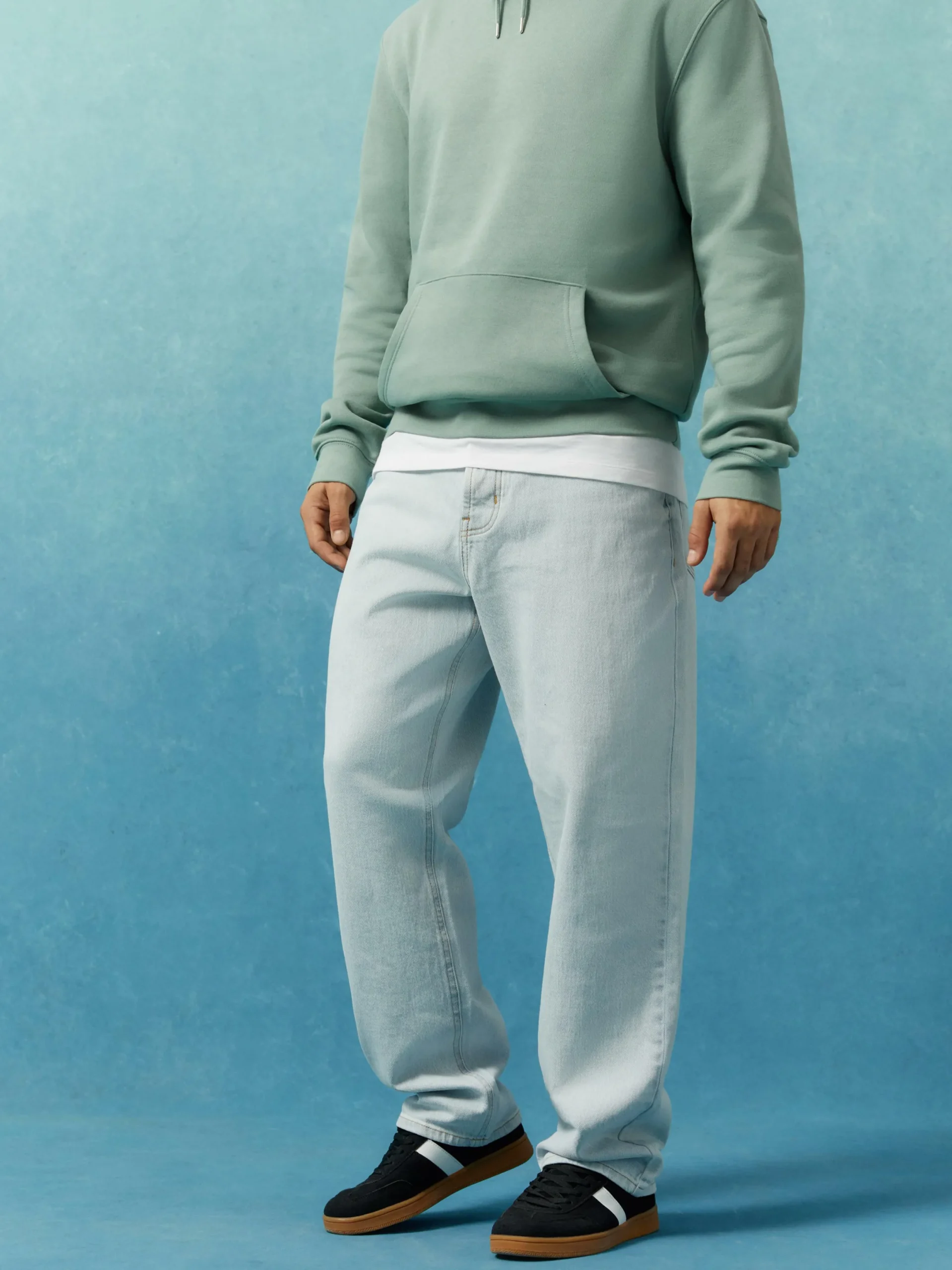 Hombre Primark Vaqueros|Vaqueros De Corte Holgado Y Pernera Recta