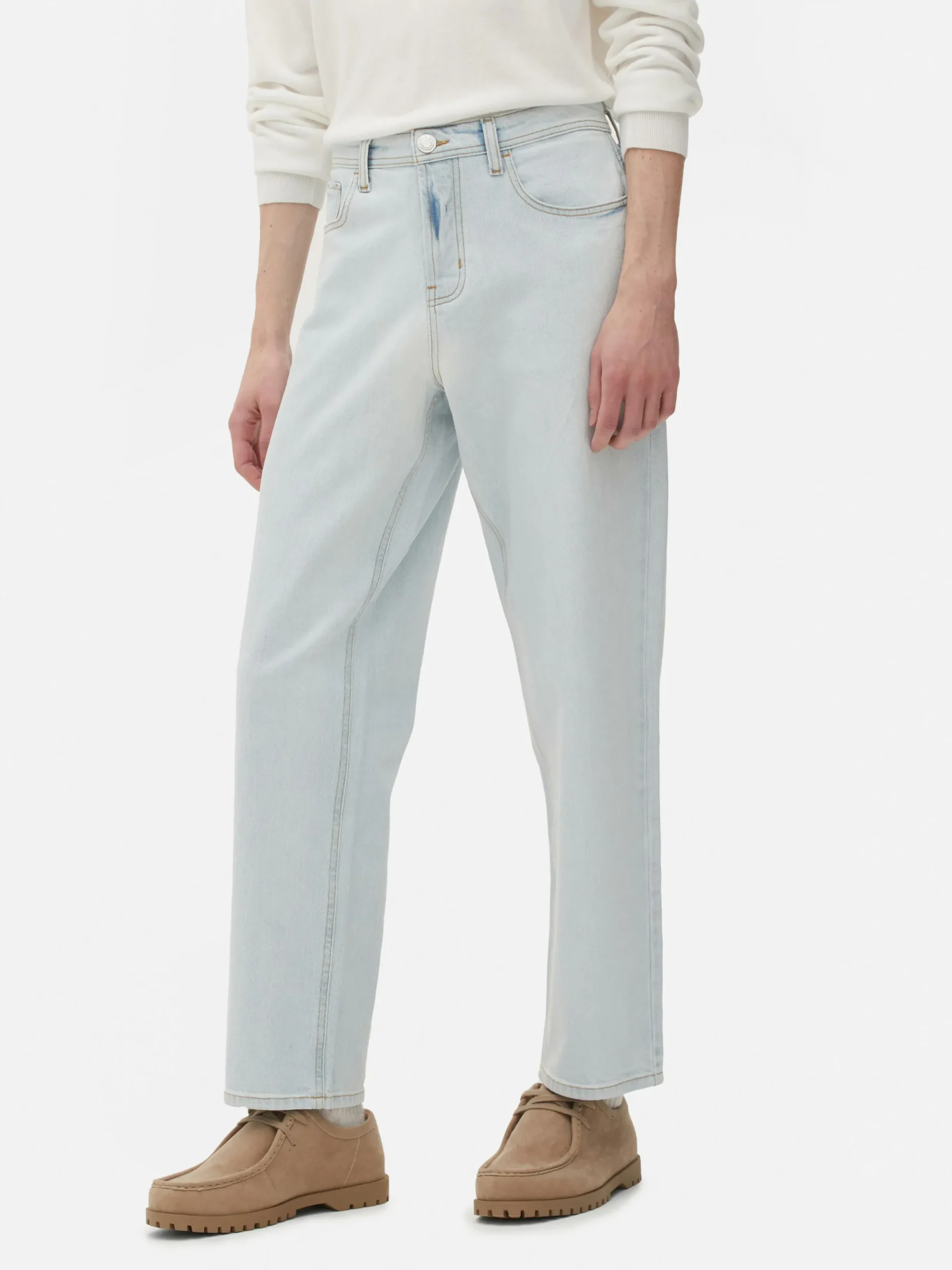 Hombre Primark Vaqueros|Vaqueros De Corte Holgado Y Pernera Recta