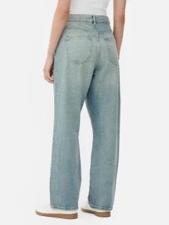 Mujer Primark Vaqueros|Vaqueros De Pernera Recta Con Detalles Rasgados