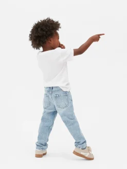 Niños Primark Vaqueros|Vaqueros De Pernera Recta Con Efecto Desgastado