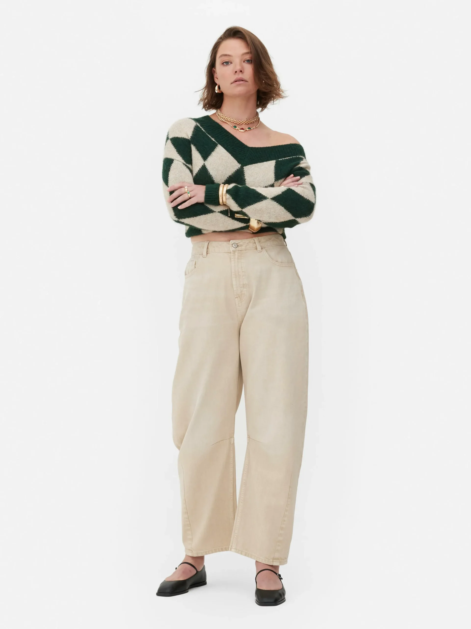 Mujer Primark Vaqueros|Vaqueros De Pernera Redonda De Rita Ora